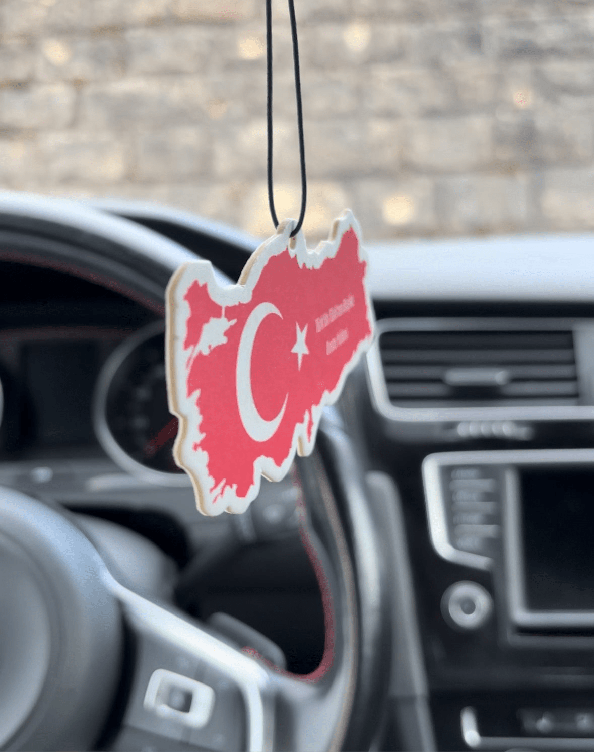 Sentorette parfumée "Türk'ün Türk’ten başka dostu yoktur" – Odeur New Car - REIS FRAGRANCES