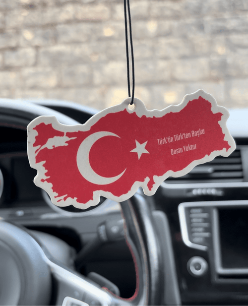 Sentorette parfumée "Türk'ün Türk’ten başka dostu yoktur" – Odeur New Car - REIS FRAGRANCES